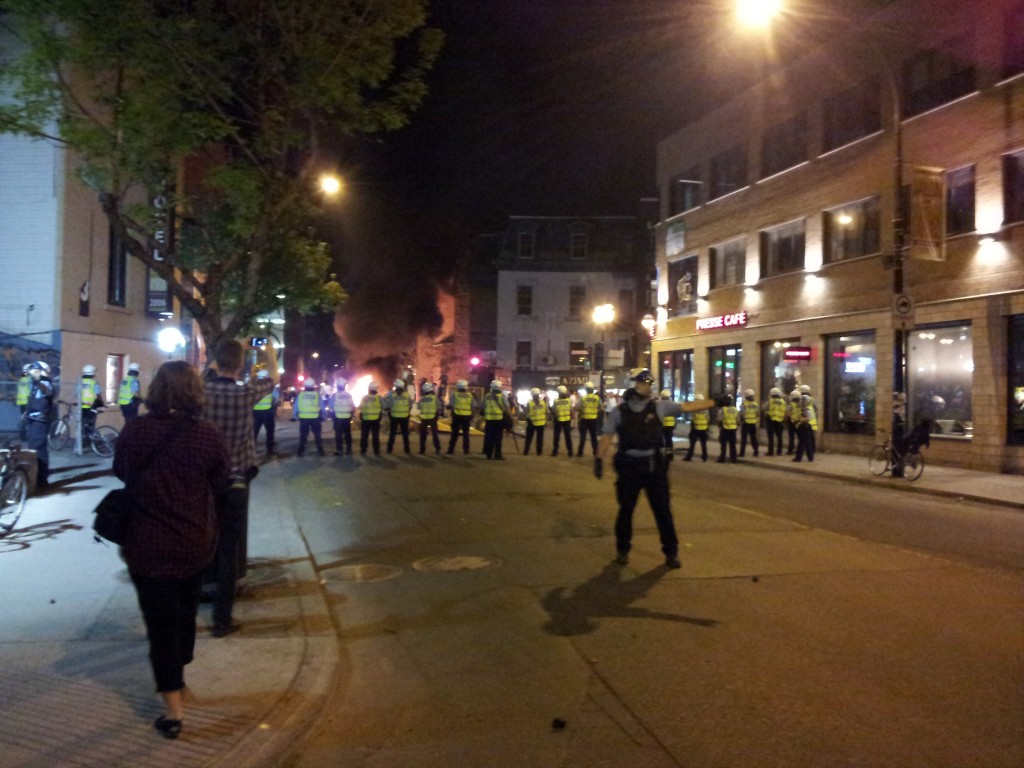 Montreal Under Siege - Attempted Crowd Control